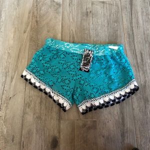 Bathing suit cover up shorts